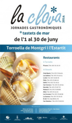 Gastronomisch dagen van la clova in de Estartit in juni