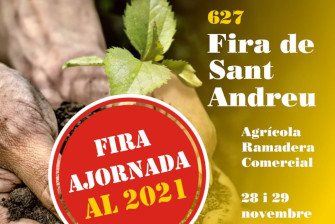 The Fira de Sant Andreu postponed to 2021 – November 2020